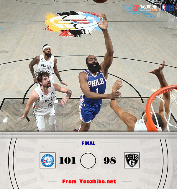 76人vs篮网