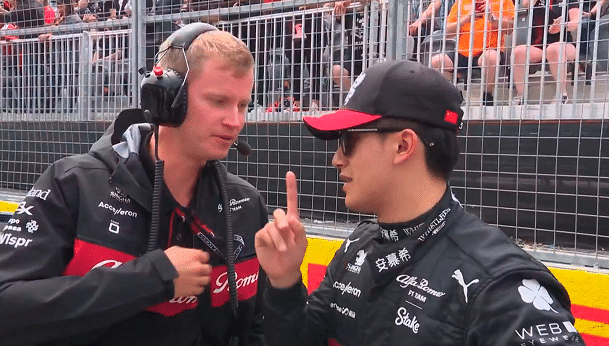 气愤！周冠宇排位赛出故障，正赛换胎6.3秒，无缘连续收获积分