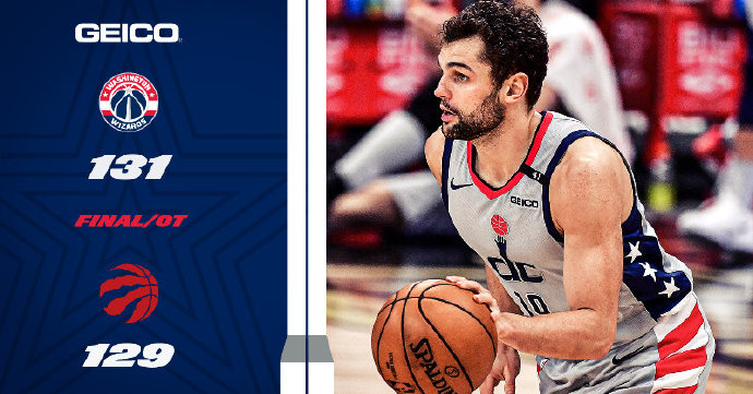 jrs直播网讯 5月7日讯 NBA常规赛奇才对阵猛龙